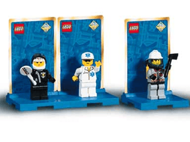 LEGO City #1 - Mini Heroes Collection (3350-1) set, 2000