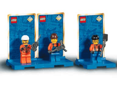 LEGO City #2 - Mini Heroes Collection (3351-1) set, 2000