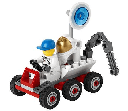 LEGO Space Moon Buggy (3365-1) set, 2011