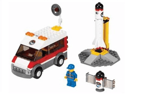 LEGO Satellite Launch Pad (3366-1) set, 2011