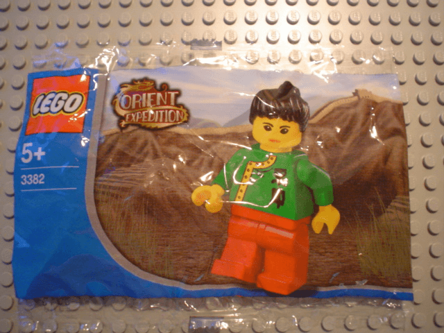 LEGO Jing Lee the Wanderer, Chupa Chups Promotional polybag (3382-1) set, 2003