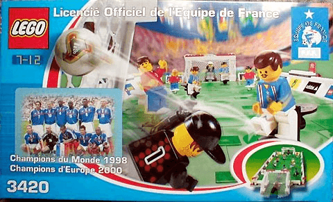 LEGO Championship Challenge II {Licencié Officiel de l'Equipe de France Edition} (3420-3) set, 2002