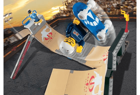 LEGO Skateboard Vert Park Challenge (3537-1) set, 2003