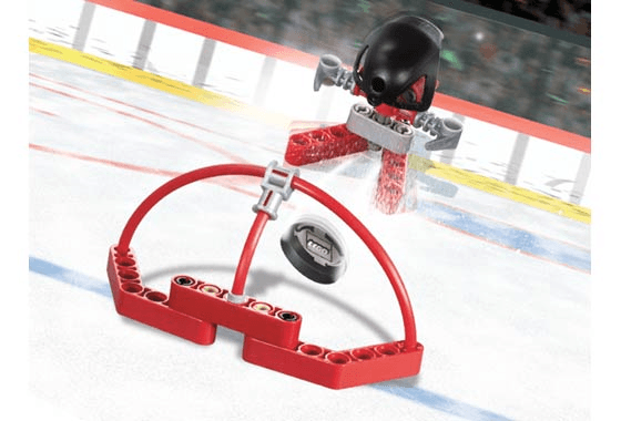 LEGO Red Player & Goal (3558-1) set, 2003