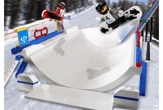 LEGO Snowboard Super Pipe (3585-1) set, 2003