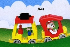 LEGO Car & Camper (3641-1) set, 1985