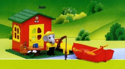 LEGO Fisherman's Cottage (3660-1) set, 1985