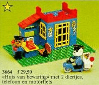 LEGO Police Station (3664-1) set, 1984