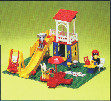 LEGO Catherine Cat's Fun Park (3676-1) set, 1989