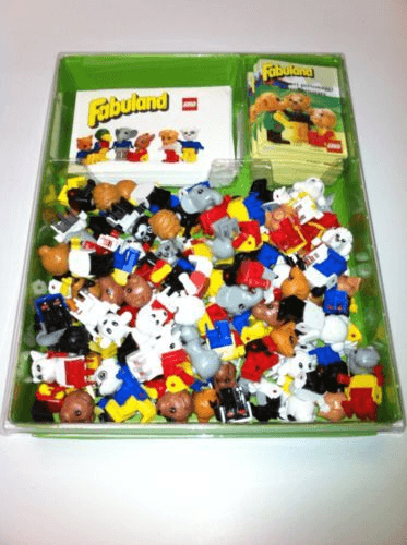 LEGO Fabuland Minifigure Retailer Box (194510) (3695-1) set, 1982