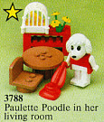 LEGO Paulette Poodle's Living Room (3788-1) set, 1983