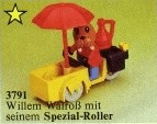 LEGO Walter Walrus / William Walrus (3791-1) set, 1984