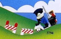 LEGO Police Motorcycle (3794-1) set, 1985