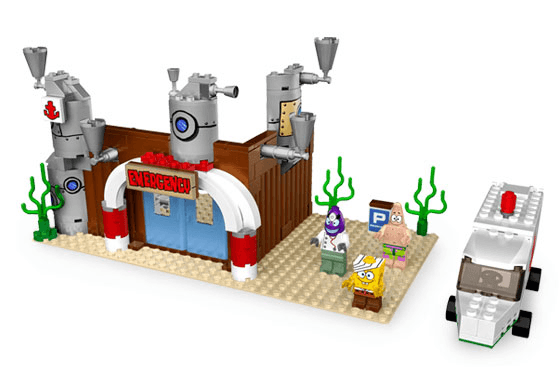 LEGO The Emergency Room (3832-1) set, 2008