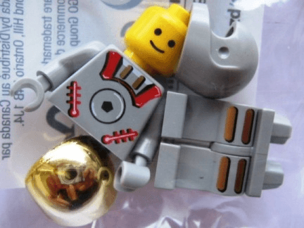 LEGO Biff Starling, Mars Rover Mission Astrobot Male polybag (3929-1) set, 2002
