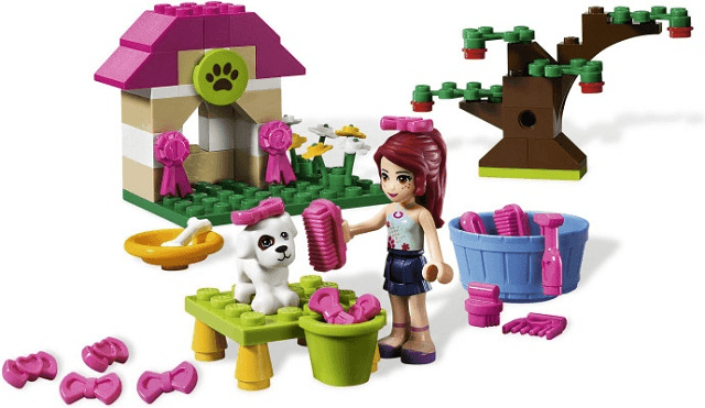 LEGO Mia's Puppy House (3934-1) set, 2012