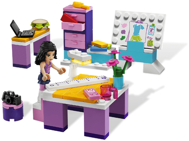 LEGO Emma's Fashion Design Studio (3936-1) set, 2012
