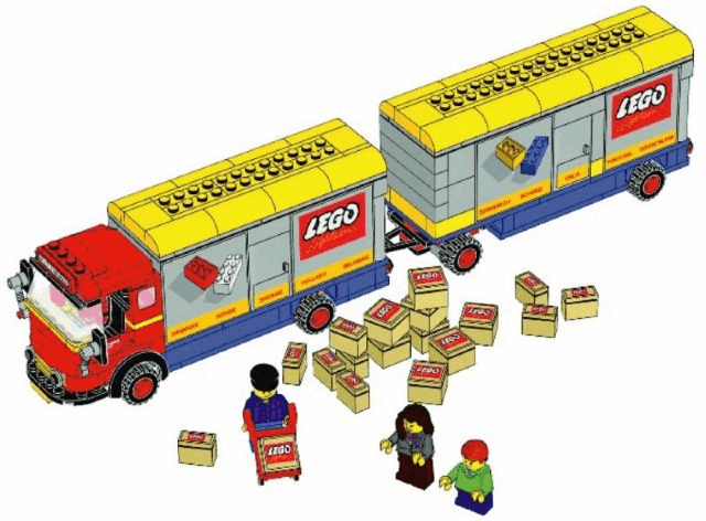 LEGO Inside Tour (LIT) Exclusive 2013 Edition - Villy Thomsen Truck (4000008-1) set, 2013