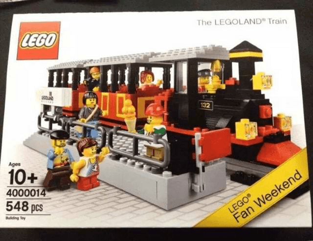 LEGO The LEGOLAND Train - LEGO Fan Weekend Exclusive Edition (4000014-2) set, 2014