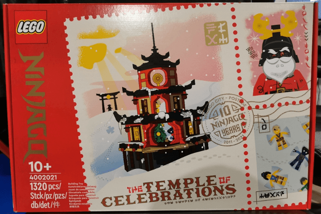LEGO 2021 Employee Exclusive - The Temple of Celebrations (4002021-1) set, 2021