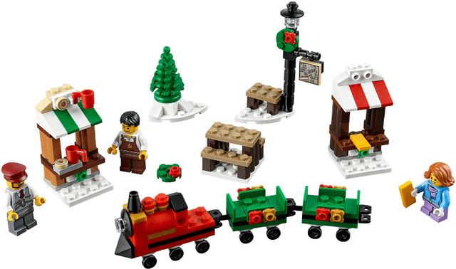 LEGO Christmas Train Ride (40262-1) set, 2017