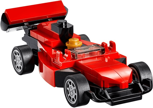 LEGO Monthly Mini Model Build Set - 2019 08 August, Racing Car polybag (40328-1) set, 2019