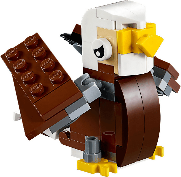 LEGO Monthly Mini Model Build Set - 2019 09 September, Eagle polybag (40329-1) set, 2019
