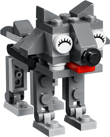 Monthly Mini Model Build Set - 2019 11 November, Wolf polybag