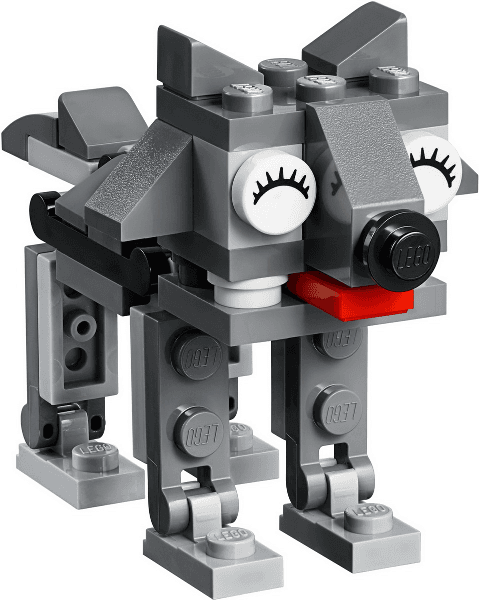 LEGO Monthly Mini Model Build Set - 2019 11 November, Wolf polybag (40331-1) set, 2019