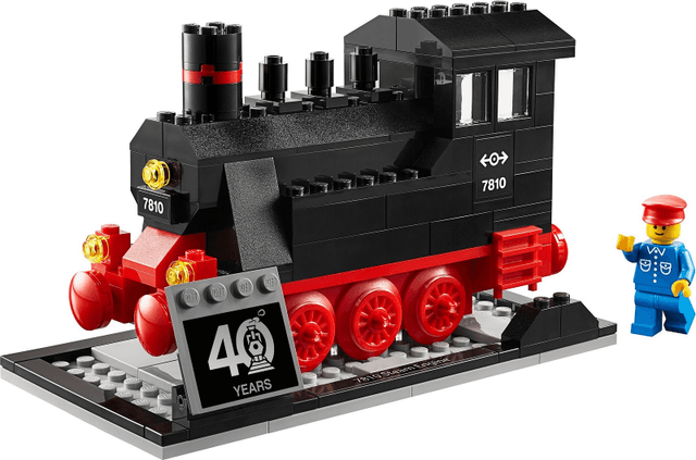 LEGO Steam Engine {Reissue of Set 7810} (40370-1) set, 2020
