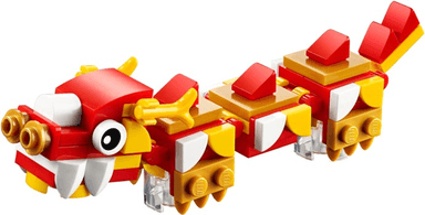 Monthly Mini Model Build Set - 2020 01 January, Chinese Dragon polybag