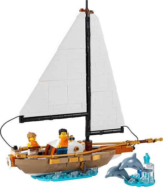 LEGO Sailboat Adventure (40487-1) set, 2021