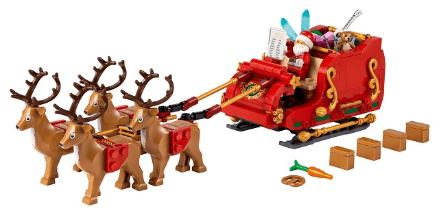 LEGO Santa's Sleigh (40499-1) set, 2021