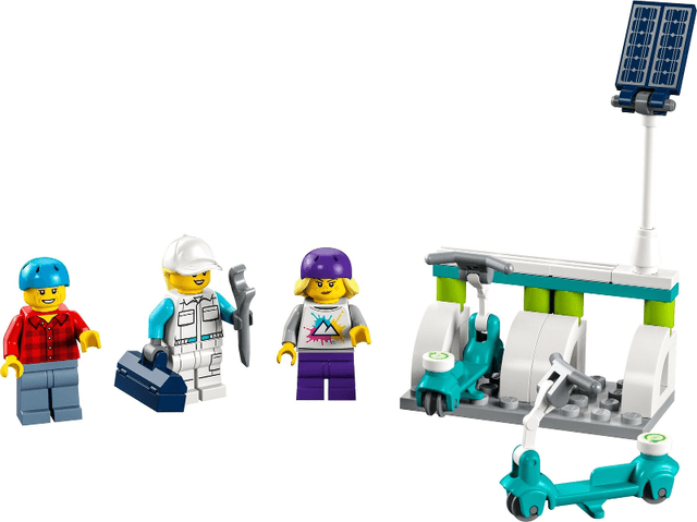 LEGO Electric Scooters & Charging Dock blister pack (40526-1) set, 2022