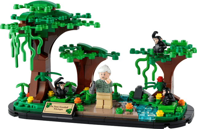 LEGO Jane Goodall Tribute (40530-1) set, 2022