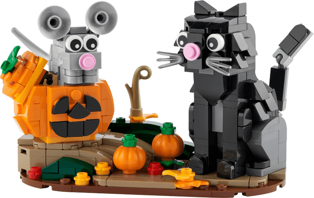 LEGO Halloween Cat & Mouse (40570-1) set, 2022