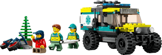 LEGO 4x4 Off-Road Ambulance Rescue (40582-1) set, 2023