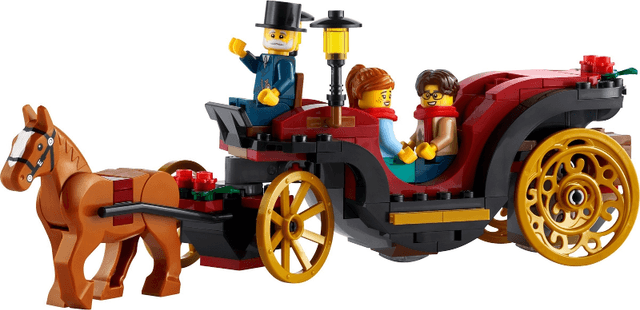 LEGO Wintertime Carriage Ride (40603-1) set, 2023