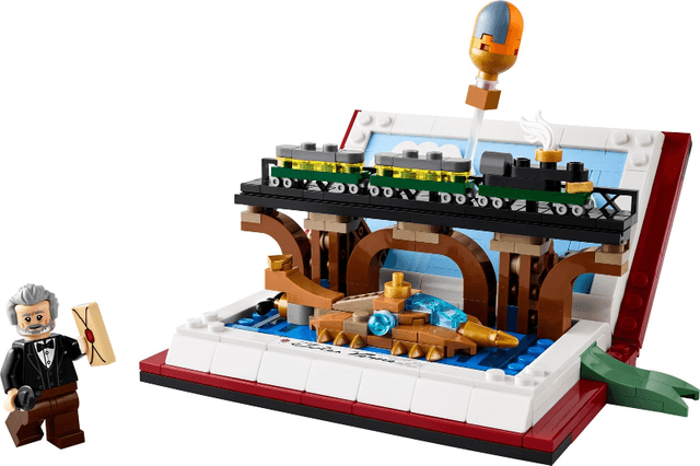LEGO Tribute to Jules Verne's Books (40690-1) set, 2024