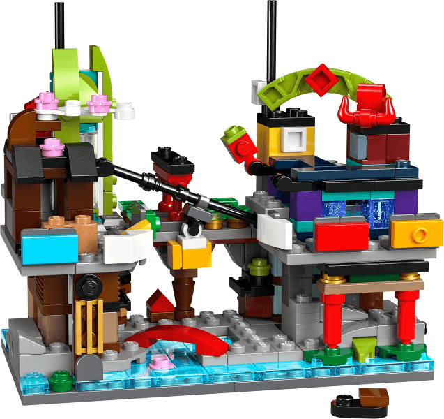 LEGO Micro NINJAGO City Markets (40706-1) set, 2024