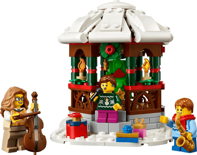 LEGO Winter Gazebo (40778-1) set, 2025