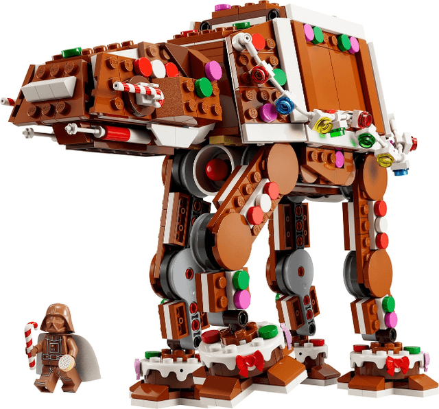 LEGO Gingerbread AT-AT (40806-1) set, 2025