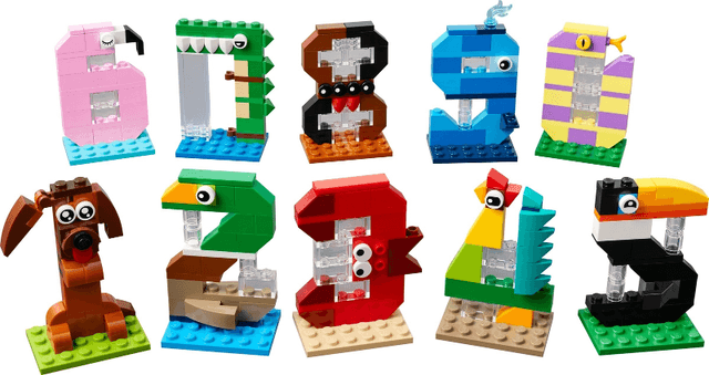 LEGO Birthday Numbers (40807-1) set, 2025