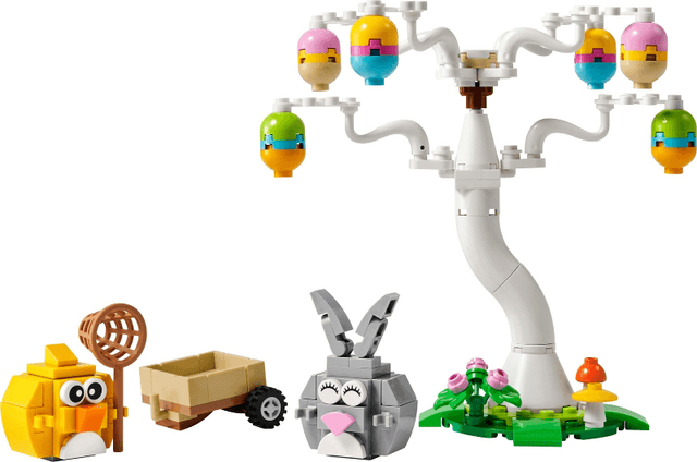 LEGO Easter Bunny and Chick Egg Hunt (40808-1) set, 2025