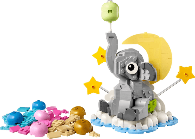 LEGO Baby Elephant in the Sky (40814-1) set, 2025