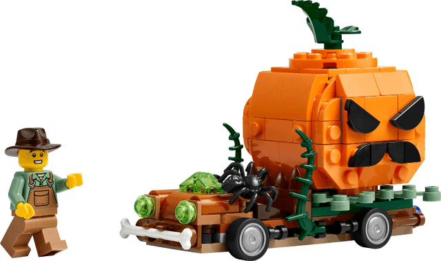 LEGO Jack-O'-Lantern Pickup Truck (40822-1) set, 2025