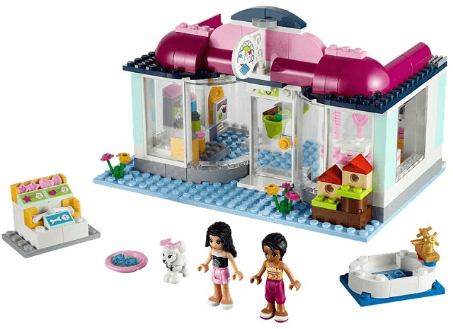 LEGO Heartlake Pet Salon (41007-1) set, 2013