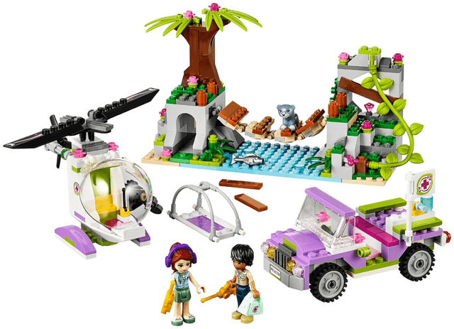 LEGO Jungle Bridge Rescue (41036-1) set, 2014