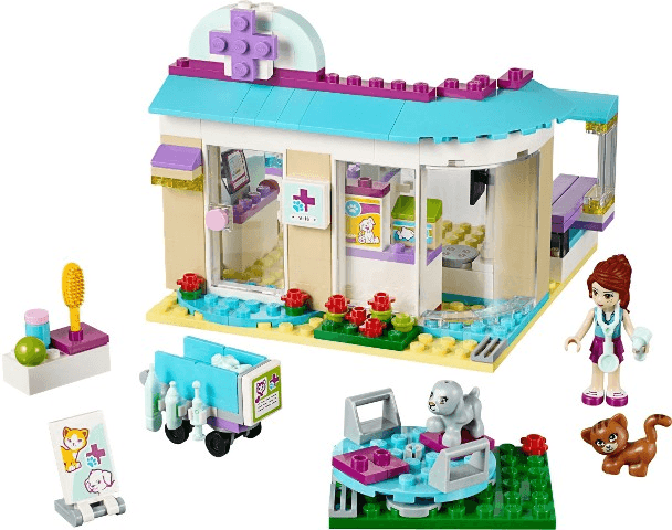 LEGO Vet Clinic (41085-1) set, 2015
