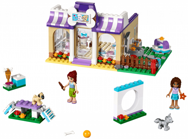 LEGO Heartlake Puppy Daycare (41124-1) set, 2016